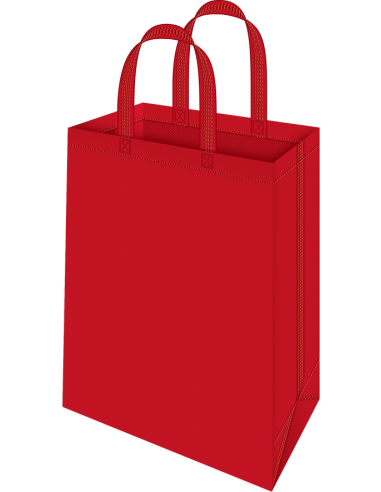 DISCOUNT PROMOS Bolsas de compras reutilizables personalizadas, paquete de  100 unidades, logotipo personalizado, texto, bolsas de tela de lona para
